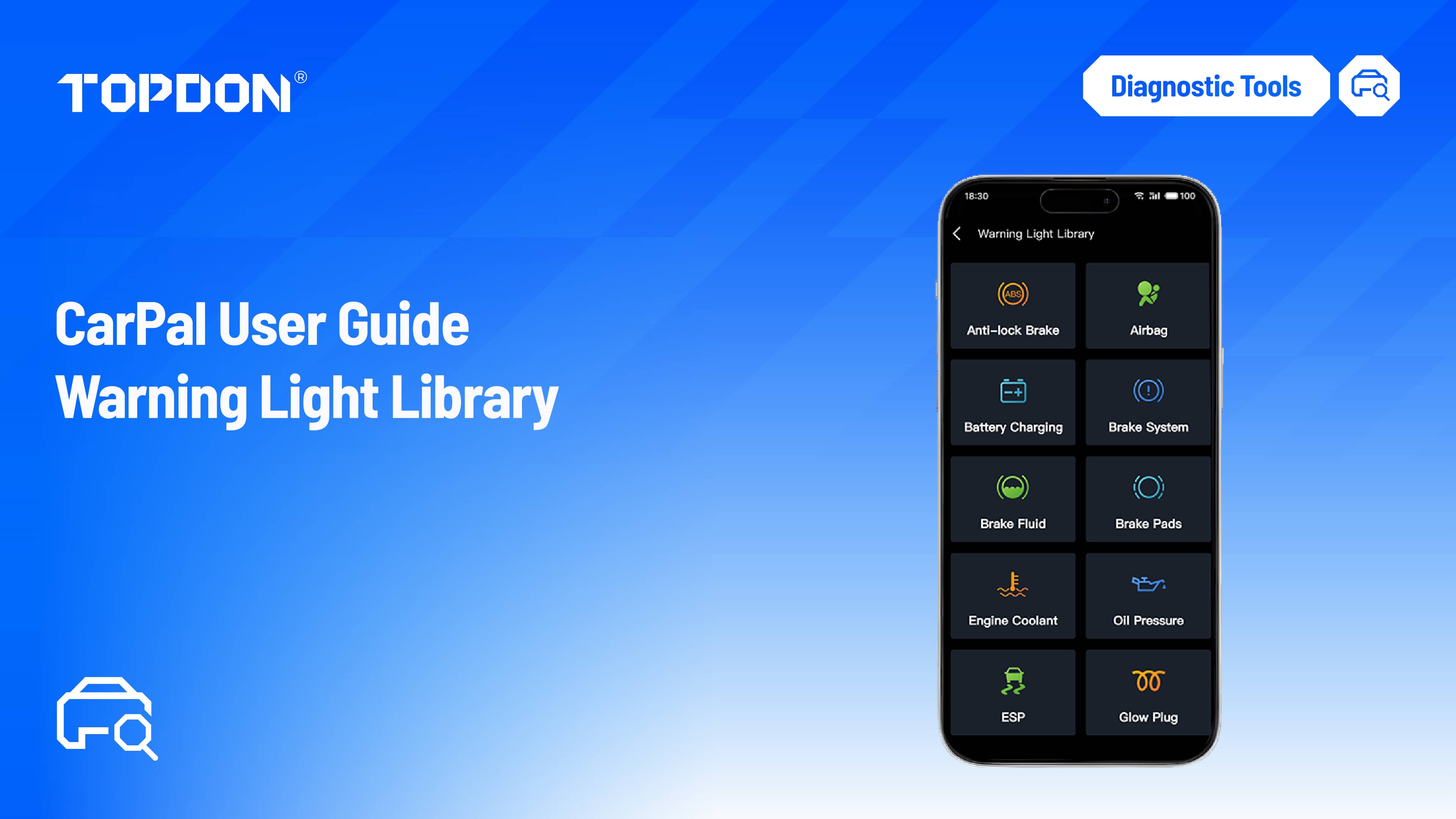 TOPDON CarPal User Guide -Warning Light Library